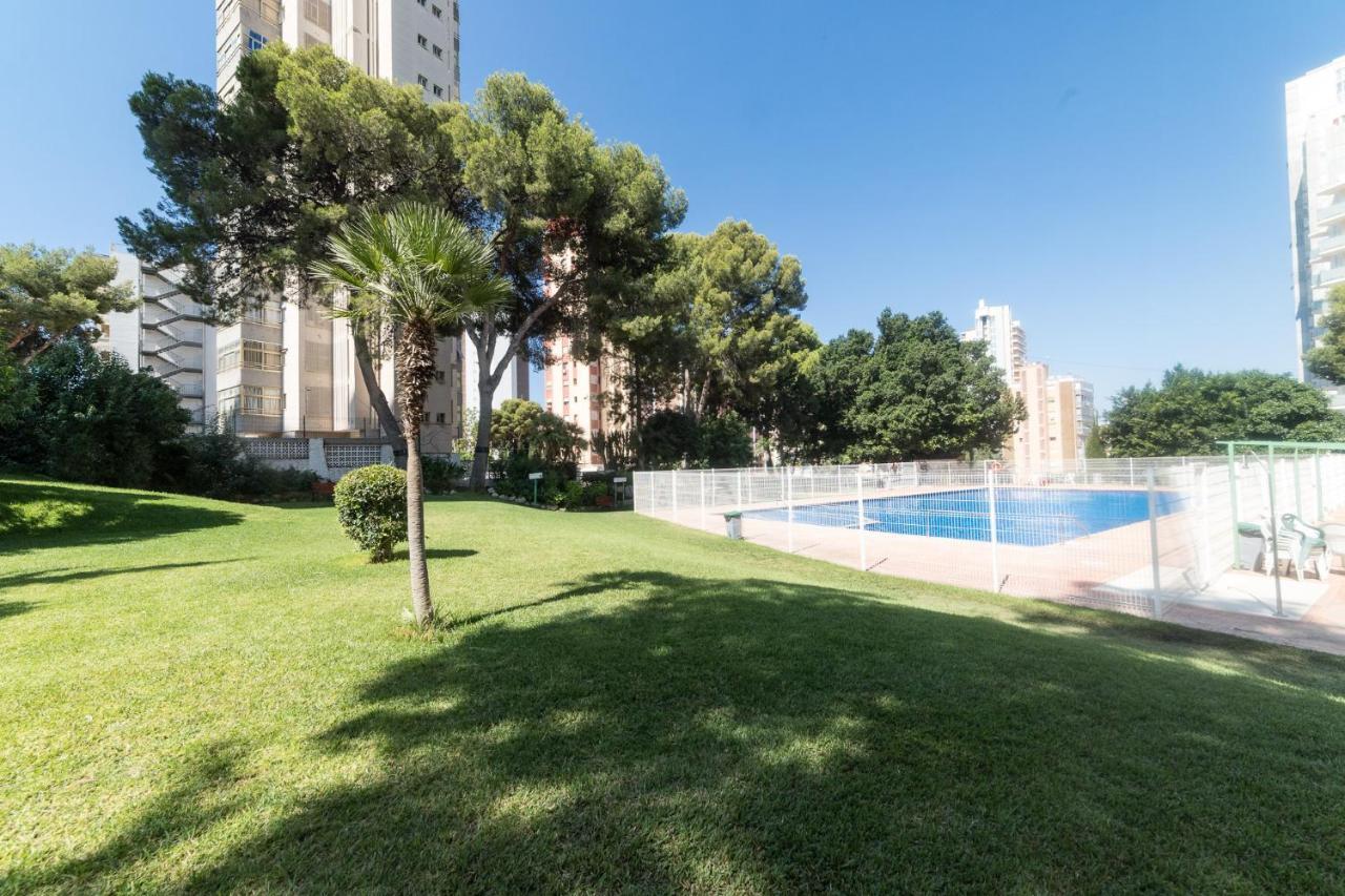 Apartamento Moonkey - Apto Paris Con Piscina Y Parking Benidorm Exterior foto