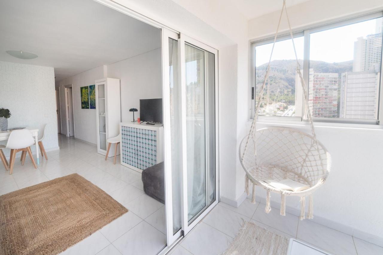 Apartamento Moonkey - Apto Paris Con Piscina Y Parking Benidorm Exterior foto